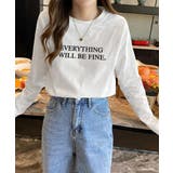 ロゴプリント長袖TシャツレディースロンT | Miniministore | 詳細画像17 