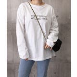 ロゴプリント長袖TシャツレディースロンT | Miniministore | 詳細画像23 