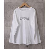 ロゴプリント長袖TシャツレディースロンT | Miniministore | 詳細画像26 