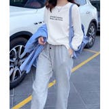 ロゴプリント長袖TシャツレディースロンT | Miniministore | 詳細画像3 