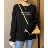 ロゴプリント長袖TシャツレディースロンT | Miniministore | 詳細画像8 