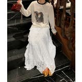 ティアードロングスカート白レーススカート | Miniministore | 詳細画像17 