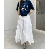 ティアードロングスカート白レーススカート | Miniministore | 詳細画像8 