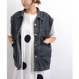 ベスト レディースデニムベスト 韓国ジレ | Miniministore | 詳細画像12 