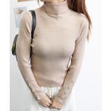 ハイネックニットトップス 長袖ニットソー | Miniministore | 詳細画像15 