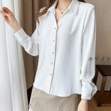 シャツブラウス 長袖 レディース オフィスカジュアル | Miniministore | 詳細画像2 