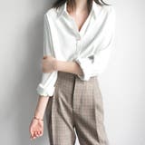 シャツブラウス 長袖 レディース オフィスカジュアル | Miniministore | 詳細画像6 