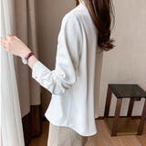 シャツブラウス 長袖 レディース オフィスカジュアル | Miniministore | 詳細画像7 