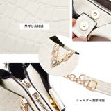クロコ型押し ショルダーバッグ 大容量 | Miniministore | 詳細画像12