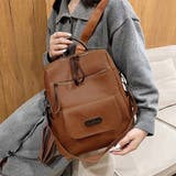 キャメル | リュックサック レディース 大容量通学 | Miniministore