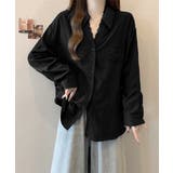 ブラック | シャツブラウス長袖 レース襟シャツ春秋夏 | Miniministore