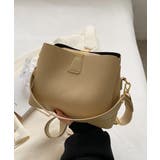 ベージュ | ショルダーバッグ 3wayバケットバッグ | ANGELCLOSET