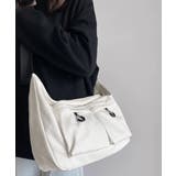 ホワイト | マルチポケットショルダーバッグナイロン鞄 | Miniministore
