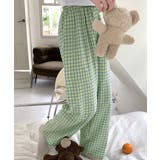 ロング*ミント | ギンガムチェックパンツ レディース 春夏 | SUNSHINE CLOSET
