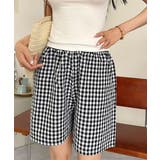 ショ-ト*ブラック | ギンガムチェックパンツ レディース 春夏 | SUNSHINE CLOSET