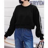 ブラック*厚手 | ショート丈 サイドラインスウェット裏起毛 | Miniministore
