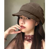 ブラウン | 立体タック帽子 ボリュームシルエット小顔マリンキャップ 大人可愛いカジュアル | SUNSHINE CLOSET