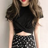 ブラック | セクシーチビt ショート丈tシャツ 韓国 | Miniministore