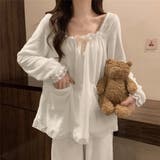 セット | フリースパジャマ 韓国ルームウェア 秋冬 | Miniministore