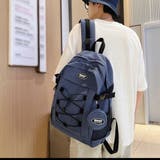 ダークブルー | 大容量 リュックサック男女兼用デイパック | SUNSHINE CLOSET