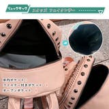 スタッズ リュックサック 女子 おしゃれ | Miniministore | 詳細画像5