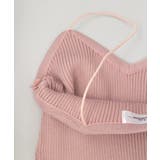 キャミソールトップス リブニットキャミ夏 | Miniministore | 詳細画像21