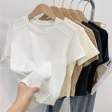 無地 Tシャツ クルーネック レディース | Miniministore | 詳細画像9 