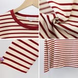 ボーダー柄tシャツ 長袖カットソー 春秋 | Miniministore | 詳細画像4