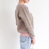 チェック柄 ニットカーディガン 春秋冬 | Miniministore | 詳細画像16 
