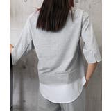 セットアップ レイヤード風カットソー春夏 | Miniministore | 詳細画像16