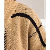 ニットカーディガン BIGチェック柄秋冬 | Miniministore | 詳細画像12