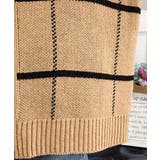 ニットカーディガン BIGチェック柄秋冬 | Miniministore | 詳細画像14