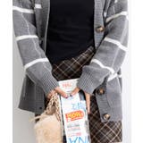 ニットカーディガン BIGチェック柄秋冬 | Miniministore | 詳細画像25