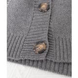 ニットカーディガン BIGチェック柄秋冬 | Miniministore | 詳細画像33