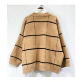 ニットカーディガン BIGチェック柄秋冬 | Miniministore | 詳細画像37