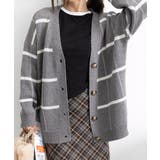 ニットカーディガン BIGチェック柄秋冬 | Miniministore | 詳細画像42 