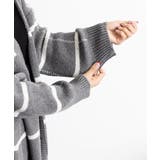 ニットカーディガン BIGチェック柄秋冬 | Miniministore | 詳細画像49 