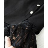 タイトスカート レース切り替えスカート黒 | Miniministore | 詳細画像25