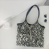 トートバッグ キャンバス ゼブラ柄 韓国 | Miniministore | 詳細画像7 