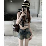 ウォッシュデニムショートパンツレディース | Miniministore | 詳細画像14