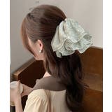 フリルシュシュ 大きめボリュームヘアゴム | Miniministore | 詳細画像9
