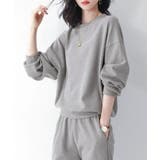 ワッフルスウェットセットアップ 春秋長袖 | Miniministore | 詳細画像2 