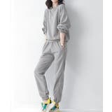 ワッフルスウェットセットアップ 春秋長袖 | Miniministore | 詳細画像4 