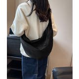 三日月型ショルダーバッグ大容量ナイロン鞄 | Miniministore | 詳細画像1