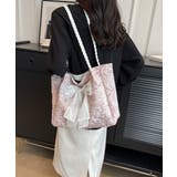 ビッグリボントートバッグ 肩掛け 軽量鞄 | Miniministore | 詳細画像12 