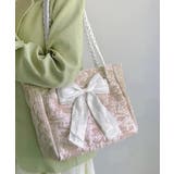 ビッグリボントートバッグ 肩掛け 軽量鞄 | Miniministore | 詳細画像20 