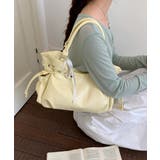 ギャザートートショルダーバッグドロスト鞄 | Miniministore | 詳細画像3