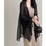 シアーカーディガン レディース薄手羽織り | Miniministore | 詳細画像3 