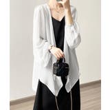 シアーカーディガン レディース薄手羽織り | Miniministore | 詳細画像8 