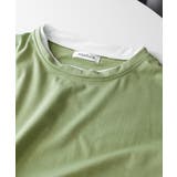 レイヤード風tシャツ メンズクルーネック | AsaAura | 詳細画像18